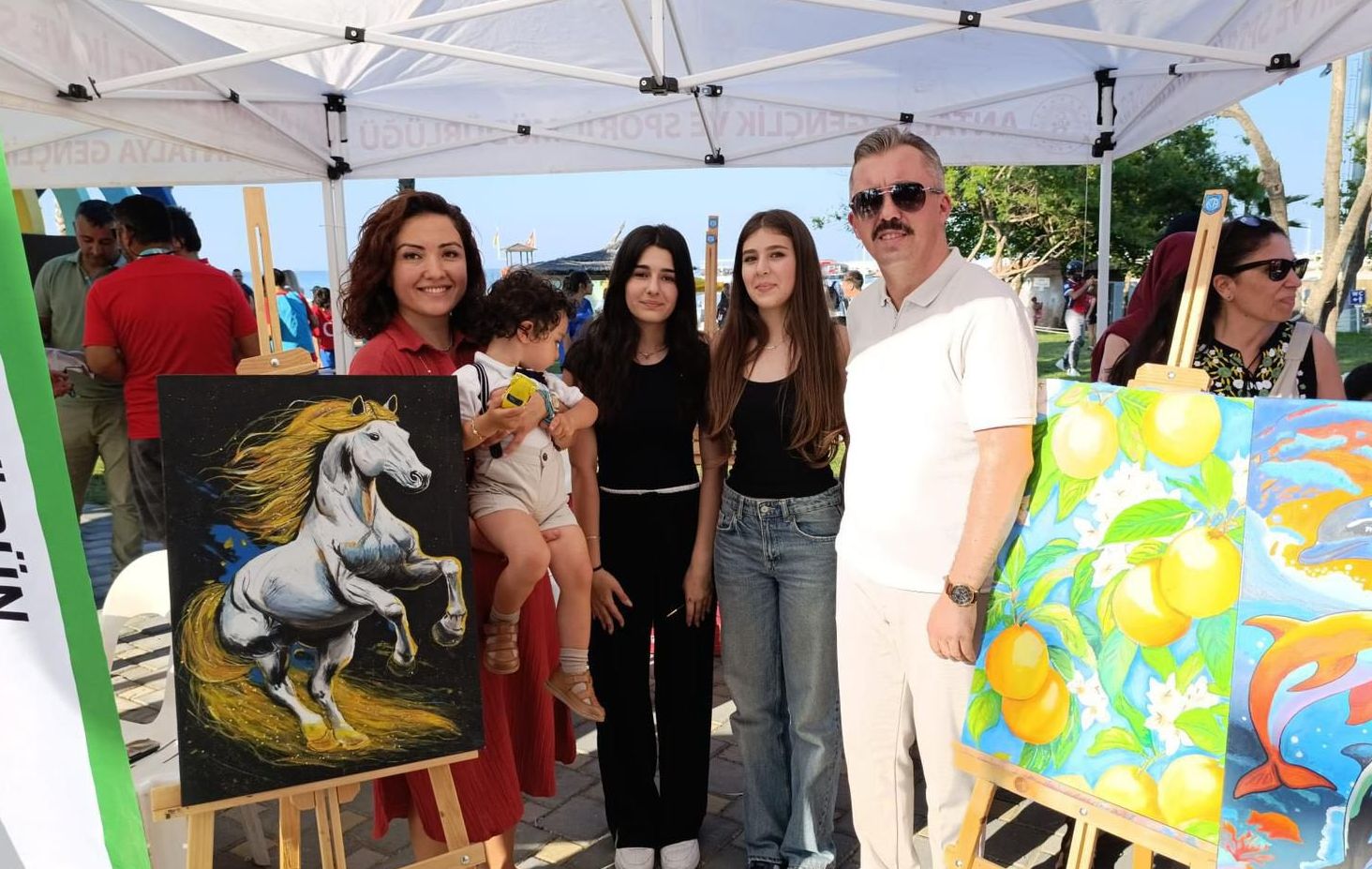KEMER’DE SANAT VE SPORLA GELECEĞE YATIRIM