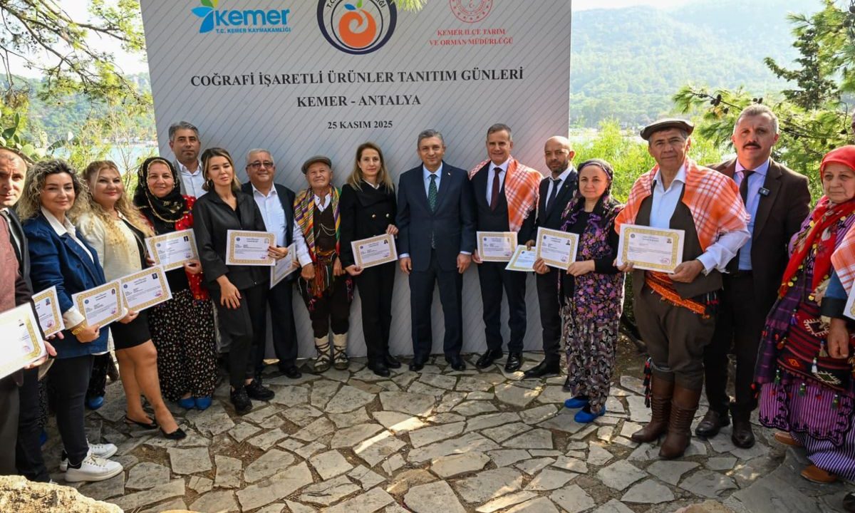 KEMER’İN EŞSİZ LEZZETLERİ COĞRAFİ İŞARET YOLUNDA