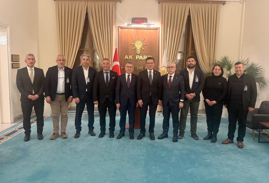ÇIRALI’NIN SORUNLARINA ANKARA’DA NEŞTER: SORUNLAR BAŞKAN ABDULLAH GÜLER’E SUNULDU