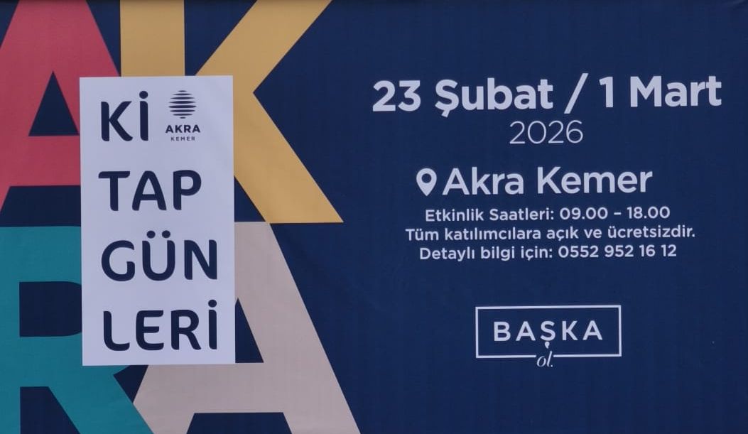 ANTALYA’DA KİTAP TUTKUNLARI BULUŞUYOR: AKRA KEMER KİTAP GÜNLERİ BAŞLIYOR!