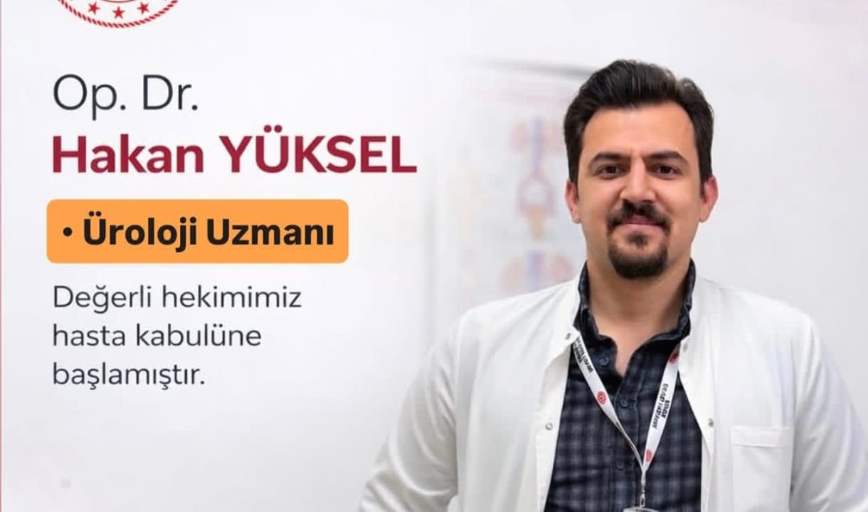 OP. DR. HAKAN YÜKSEL KEMER DEVLET HASTANESİ’NDE HASTA KABULÜNE BAŞLADI