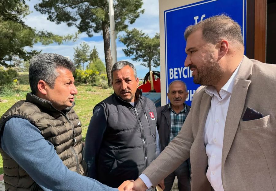AK PARTİ KEMER İLÇE BAŞKANI GAZİOĞLU BEYCİK’TE VATANDAŞLARLA BULUŞTU