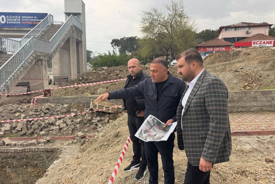 KEMER DEVLET HASTANESİ ÜST GEÇİDİNDE YENİLEME SEFERBERLİĞİ