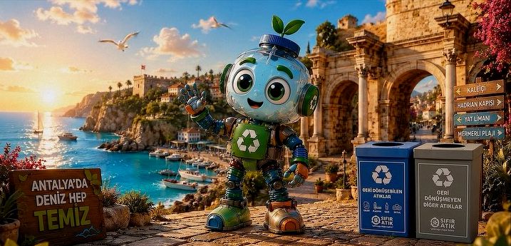 KEMER’DE ÇOCUKLARA ÇEVRE BİLİNCİ: “TURKO GERI DÖNÜŞÜM KAHRAMANI” ÖĞRENCİLERLE BULUŞTU!