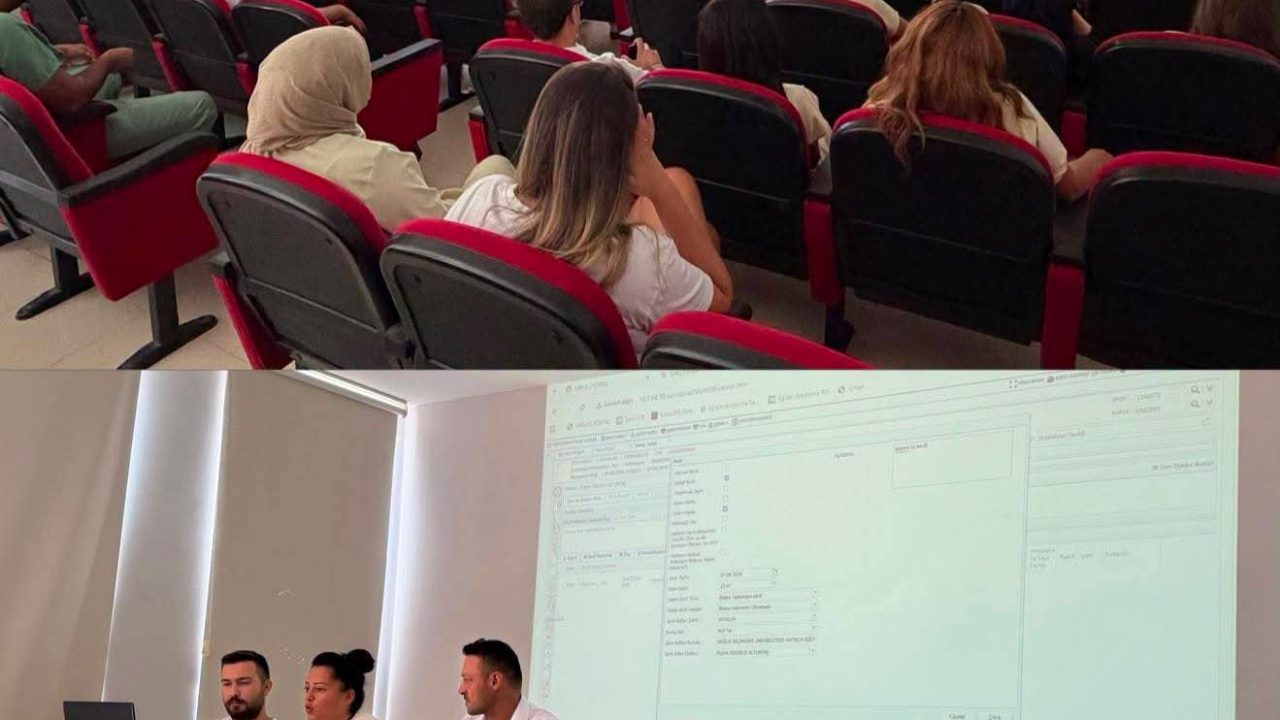 KEMER DEVLET HASTANESİ’NDE ACİL SERVİS İŞLEYİŞİ VE KAYIT SÜREÇLERİ EĞİTİMİ DÜZENLENDİ
