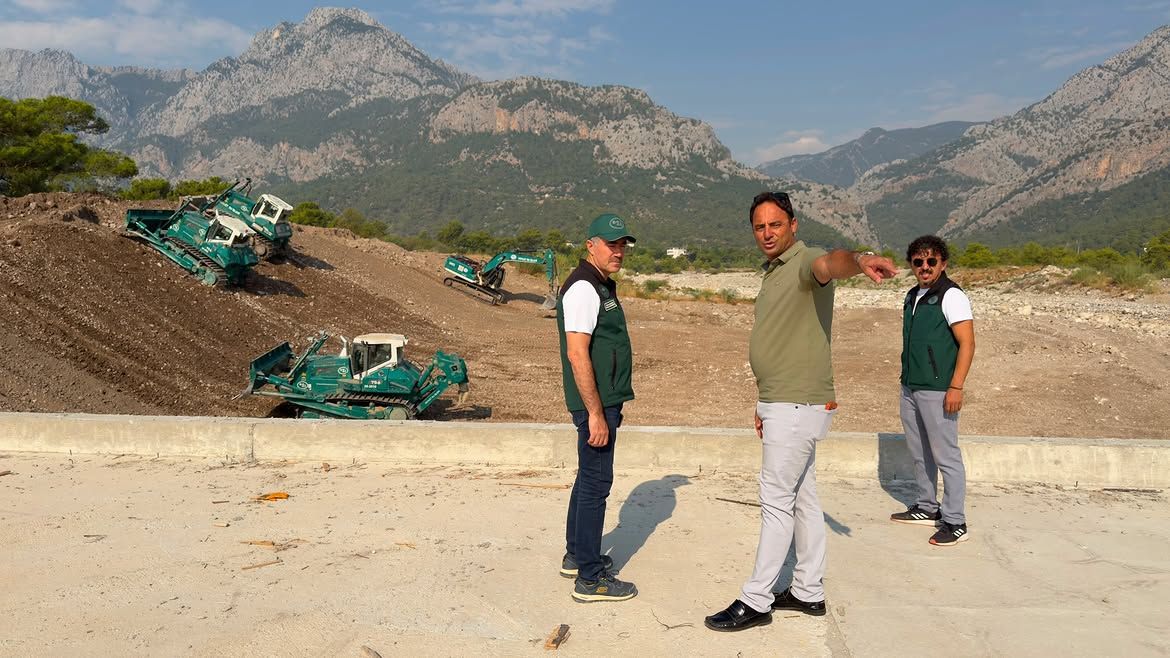 DSİ 13. BÖLGE MÜDÜRÜ ERDANIŞMAN’DAN KEMER GÖYNÜK ÇAYI’NDA İNCELEME