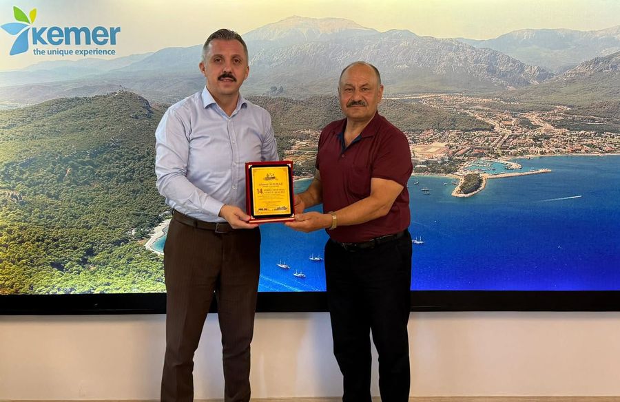 KEMER YÖRÜKLER DERNEĞİ’NDEN KAYMAKAM AHMET SOLMAZ’A ZİYARET